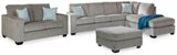 Altari 2-Piece Sleeper Sectional, Loveseat and Ottoman - 87214U6