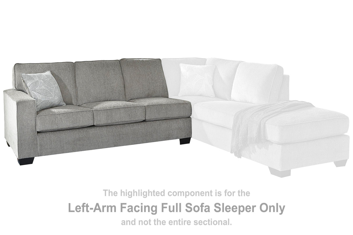 Altari Left-Arm Facing Full Sofa Sleeper - 8721410