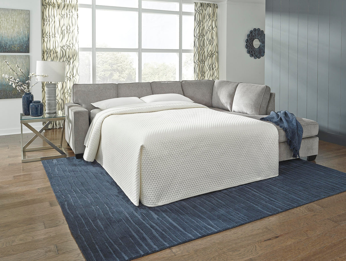 Altari 2-Piece Sleeper Sectional and Ottoman - 87214U8