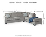 Altari 2-Piece Sectional with Chaise - 87214S2