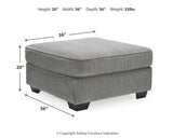 Altari 2-Piece Sleeper Sectional, Loveseat and Ottoman - 87214U6