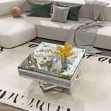 Coffee Table - Silver - Mirror