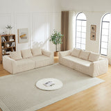 Minimalist Set With Curved Lines & Gently Sloped Backrest