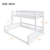 Bunk Bed With Ladder And Safety Guardrails