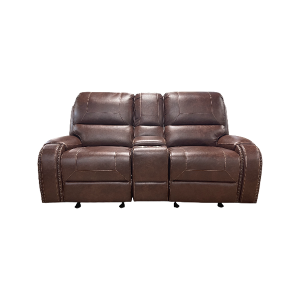 S801-200 Dodds Saddle Brown Reclining Loveseat - S801-200
