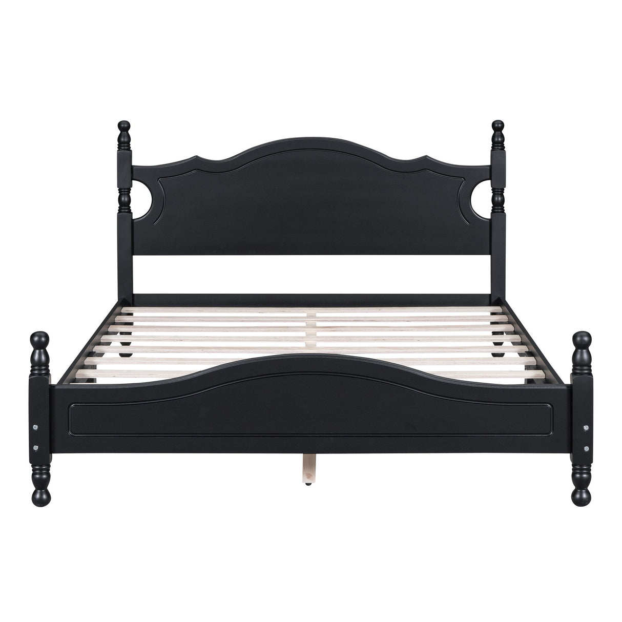 Platform Bed Frame With Slat Support