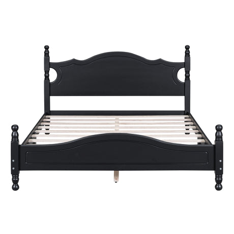 Platform Bed Frame With Slat Support