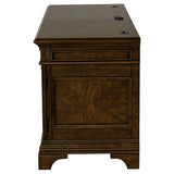 Hartshill 66-inch 5-drawer Credenza Office Desk Burnish Oak - 881282