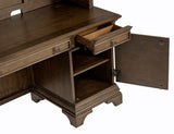 Hartshill 66-inch 5-drawer Credenza Office Desk Burnish Oak - 881282