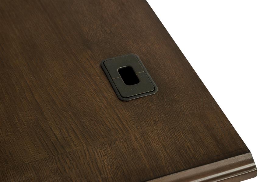 Hartshill 66-inch 5-drawer Credenza Office Desk Burnish Oak - 881282
