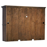 Hartshill 2-door Hutch with Shelves Burnished Oak - 881283H