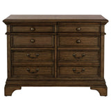 Hartshill 5-drawer Home Office File Cabinet Burnished Oak - 881284