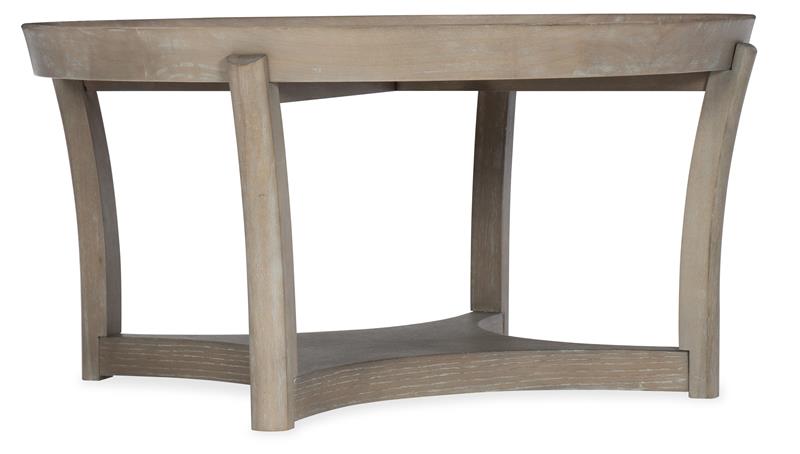 Affinity Round Cocktail Table - 6050-80111-GRY