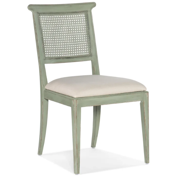 6750-75410-32 - Traditional Dining Side Chair with Upholstered Seat