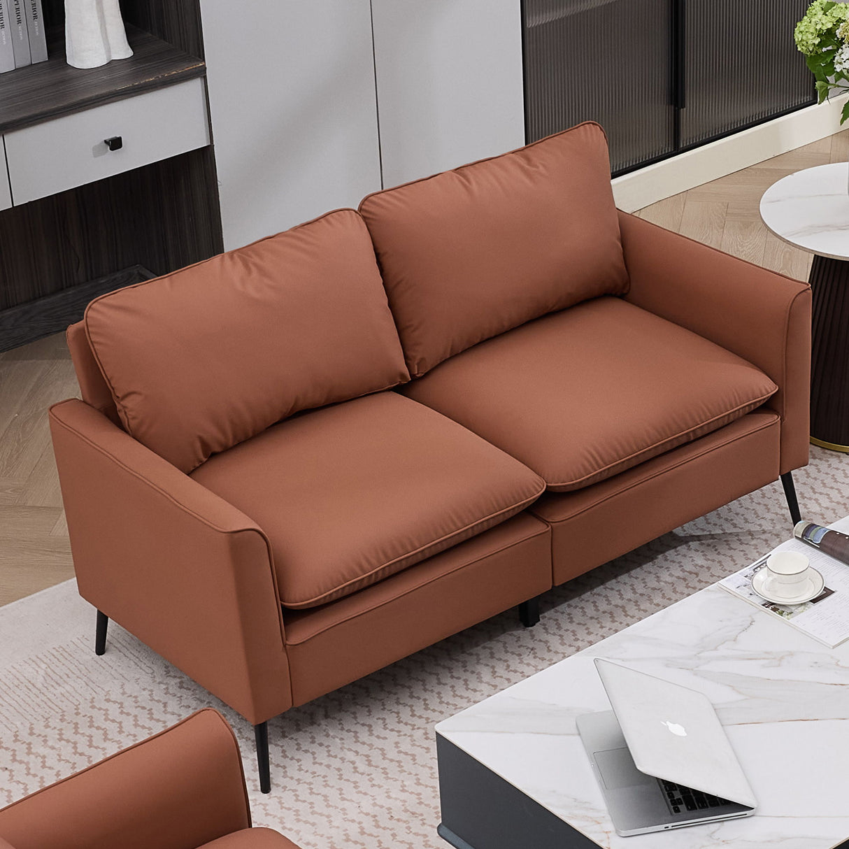 Upholstered Sofa Loveseat For Living Room