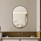 Modern Framed Bathroom Vanity Mirror