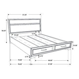 Annie - 5 Piece Bedroom Set
