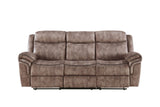 Zubaida - Two Tone 3 Piece Recliner Living Room Set