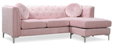 Pompano - Micro Suede Sofa Chaise