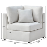 Chauncy - Corner Wedge Chair