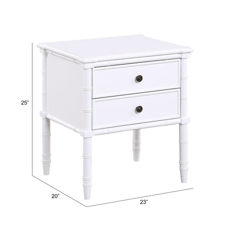 Emmett - 2 Drawer Nightstand