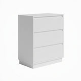 3 Drawer Nightstand, Bedroom Side Table