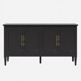 Vintage Buffet Cabinet With Adjustable Shelves