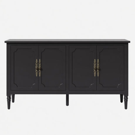 Vintage Buffet Cabinet With Adjustable Shelves