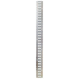Universal E Track Tie-Down Rail Kit For Trucks, Vans, Garages - Silver
