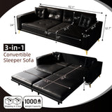 King Size Pull Out Sofa Bed 3 In 1