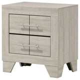 Strout - 2 Drawer Nightstand - Cream