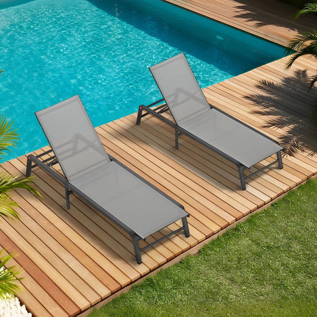 Chaise Lounge Outdoor (Set of 2)