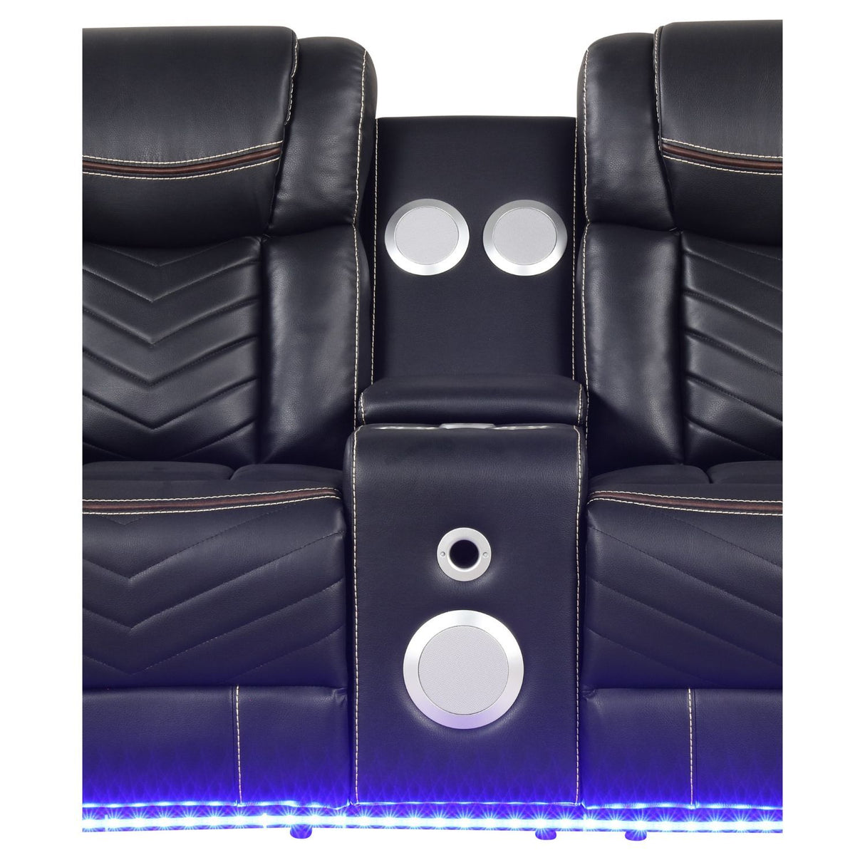 Challenger - LED Power Recliner Loveseat