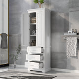 Storage Cabinet With 3 Drawers For Bathroom