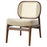 Rayo Rattan Cane Back Accent Chair with Padded Seat Camel - 900621