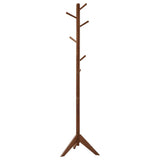 Devlin 6 Hook Freestanding Wood Coat Rack Hat Hanger Walnut - 900633