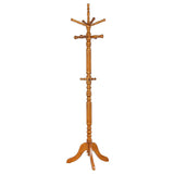 Achelle 11 Hook Freestanding Coat Rack Hanger Golden Brown - 900759