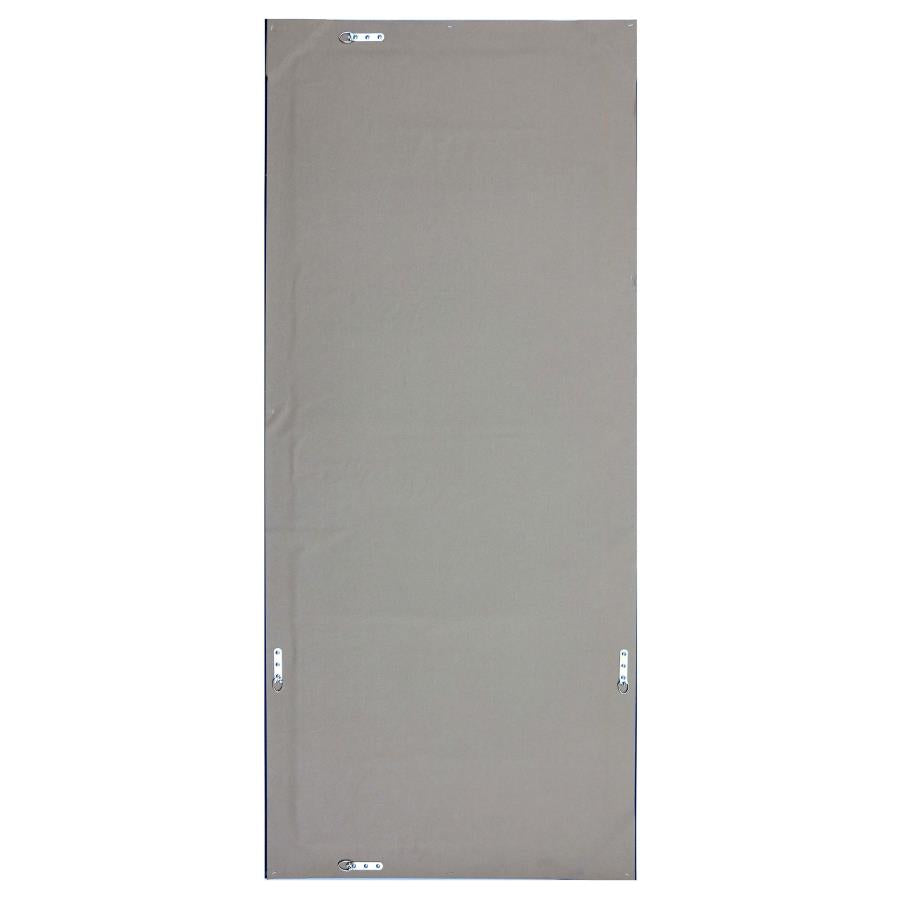 Barnett 30 x 70 Inch Full Length Floor or Wall Mirror Silver - 901813
