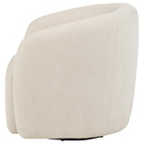 Gerley Chenille Upholstered Swivel Accent Chair Beige - 902473