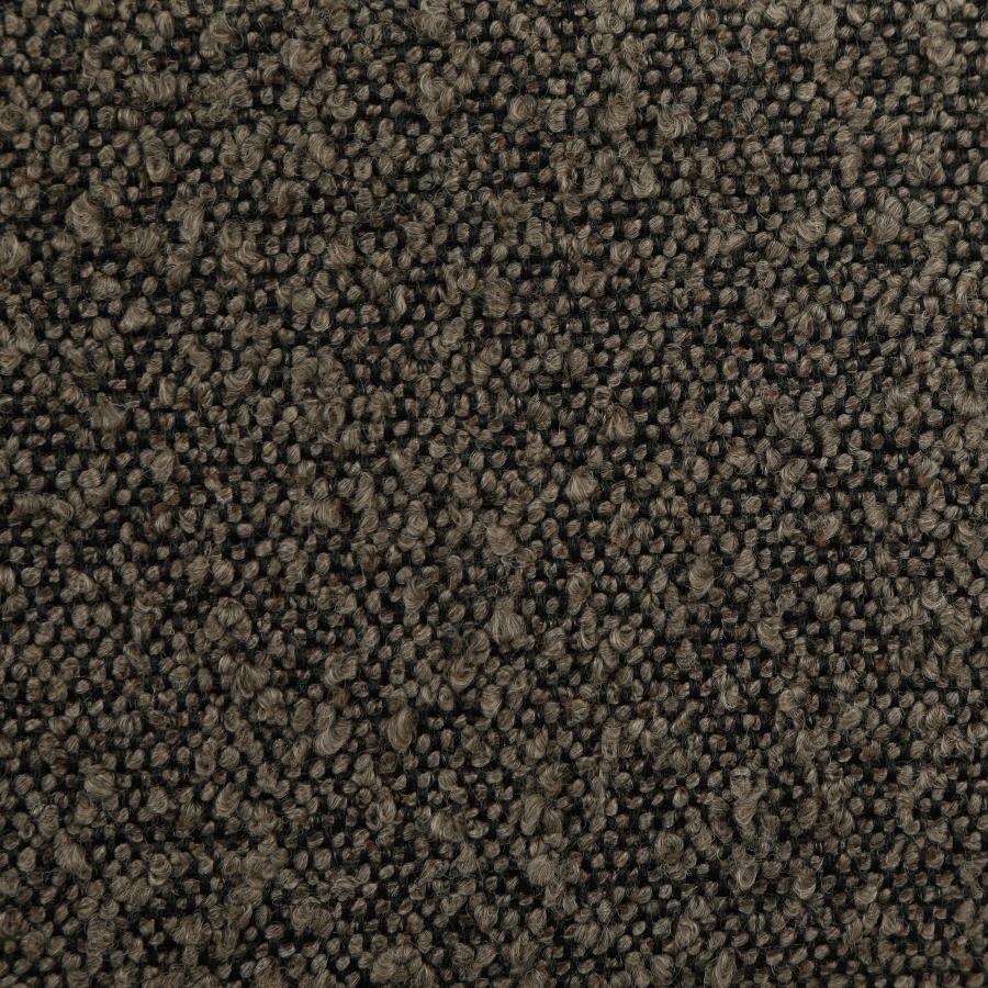Petra Boucle Upholstered Accent Side Chair Chocolate Brown - 902880