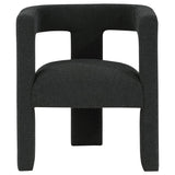 Petra Boucle Upholstered Accent Side Chair Black - 902882