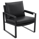 Rosalind Upholstered Track Arm Accent Chair Black - 903021