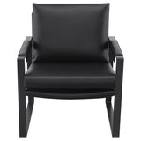 Rosalind Upholstered Track Arm Accent Chair Black - 903021