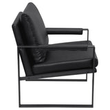 Rosalind Upholstered Track Arm Accent Chair Black - 903021