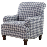 Glenn Upholstered English Arm Accent Chair Blue - 903093