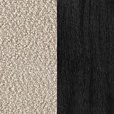 Fitzroy Boucle Upholstered Accent Arm Chair Latte - 903095