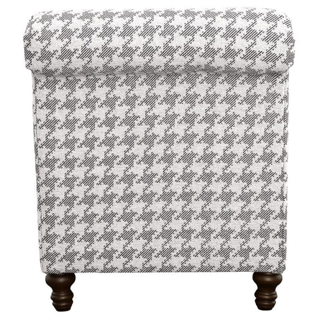 Glenn Upholstered English Arm Accent Chair Grey - 903096