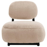Duffie Upholstered Armless Accent Chair Camel - 903097
