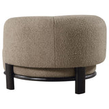 Lawler Upholstered Barrel Back Accent Chair Mushroom - 903170