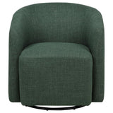 Mossbrook Fabric Upholstered Swivel Accent Chair Green - 903222